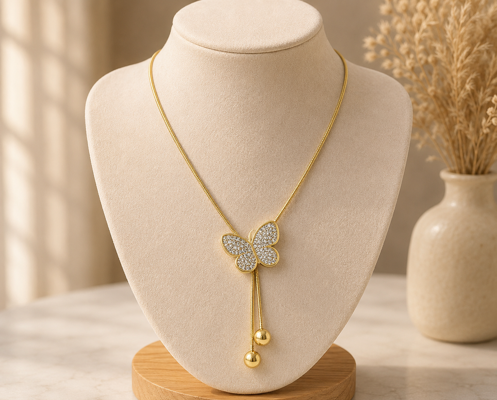 Gold Plated Butterfly