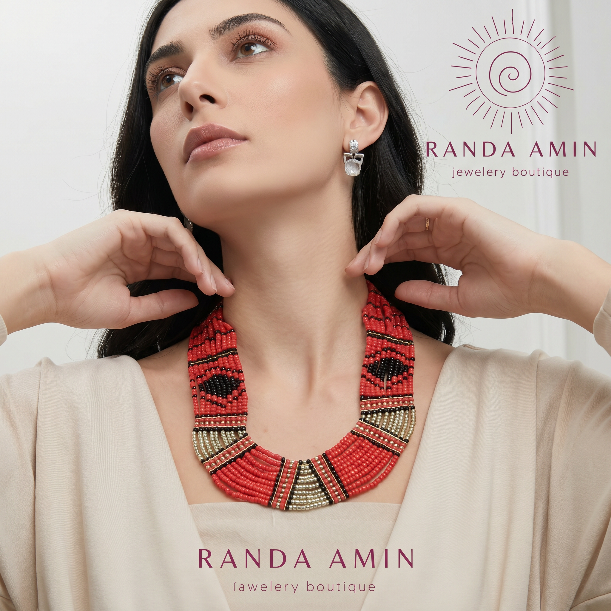 Indian Beaded Necklace