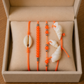 Bright Orange Bracelets