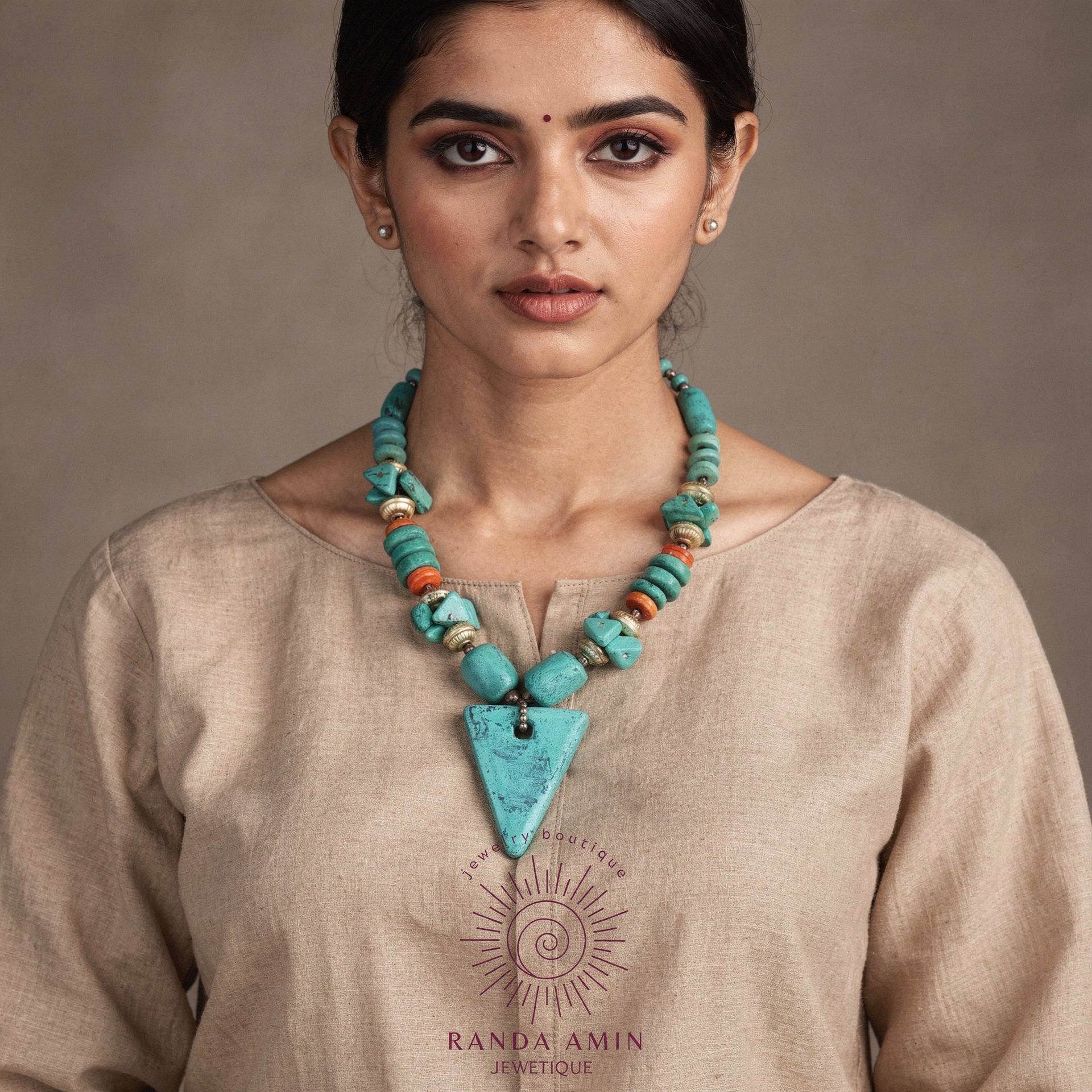Turquoise Indian Necklace
