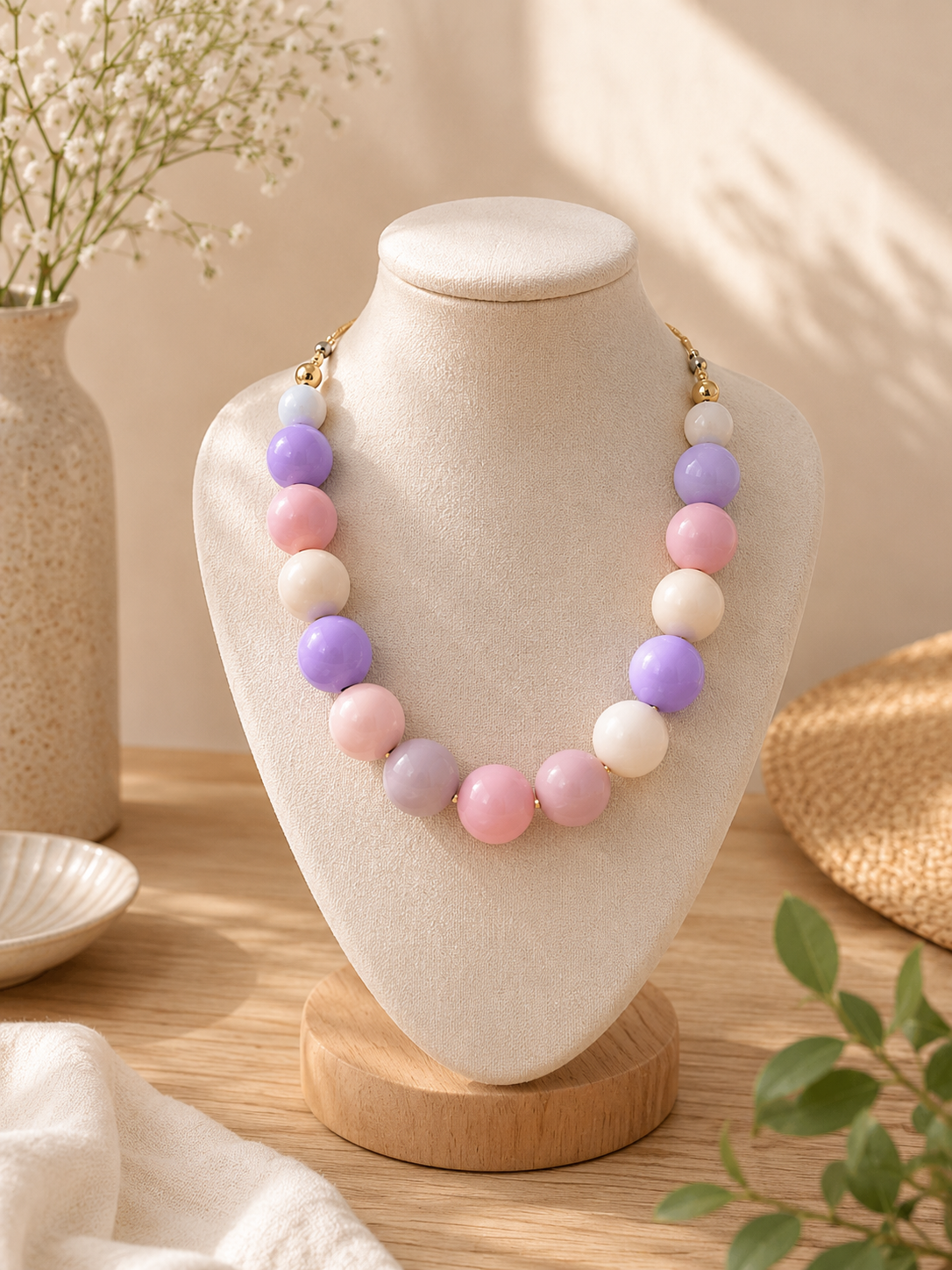 Pink & Purple Necklace