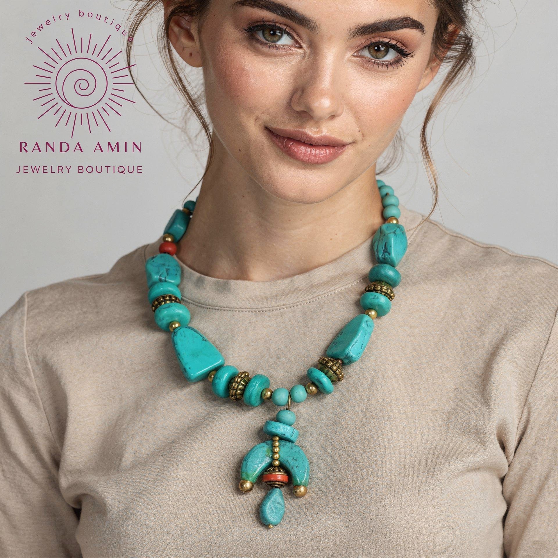 Turquoise Indian Necklace