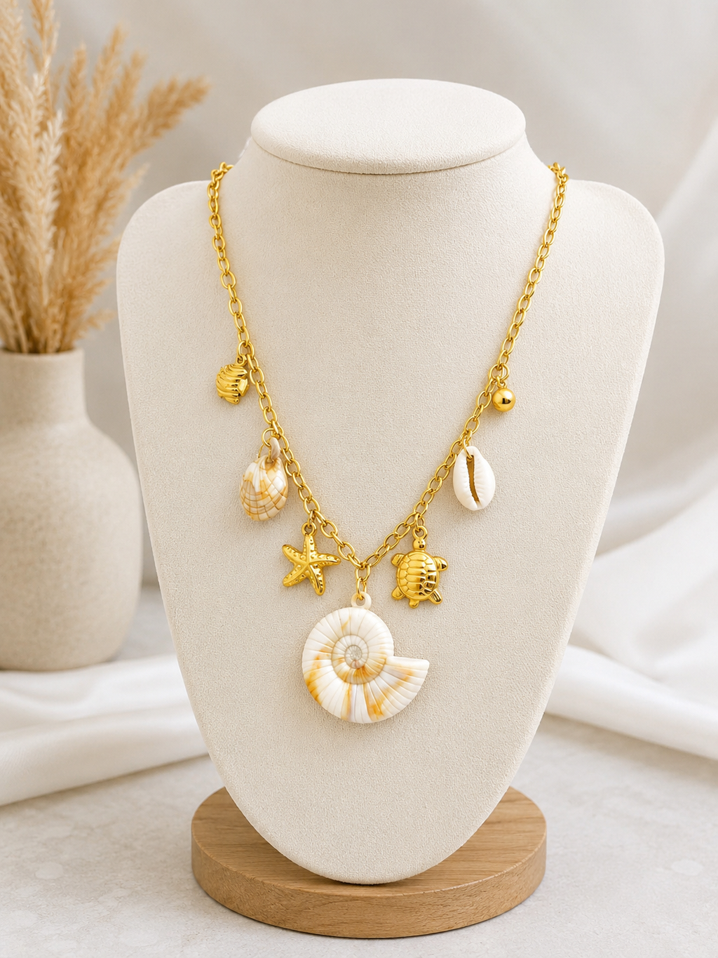 Natural Seashell Necklace