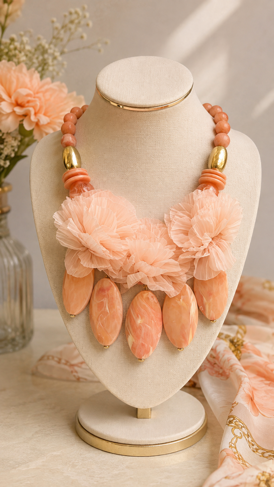 Simon Flowers Necklace