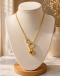Gold Plated Heart Necklace