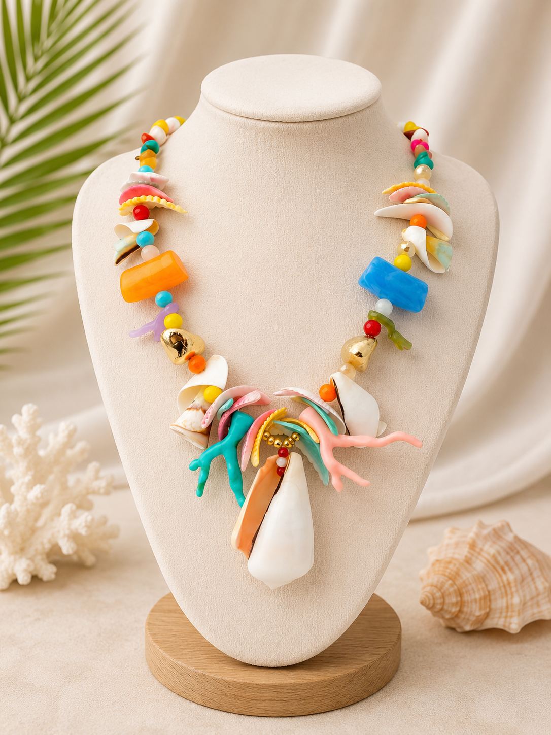 Colorful Seashells Necklace