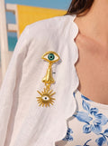 Gold Plated Broche