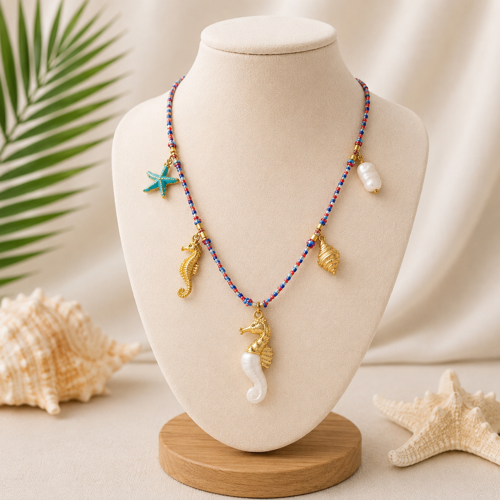 Gold Plated Summer Neclace