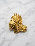 Gold Plated Broche
