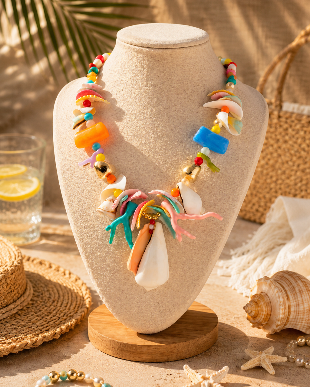 Colorful Seashells Necklace