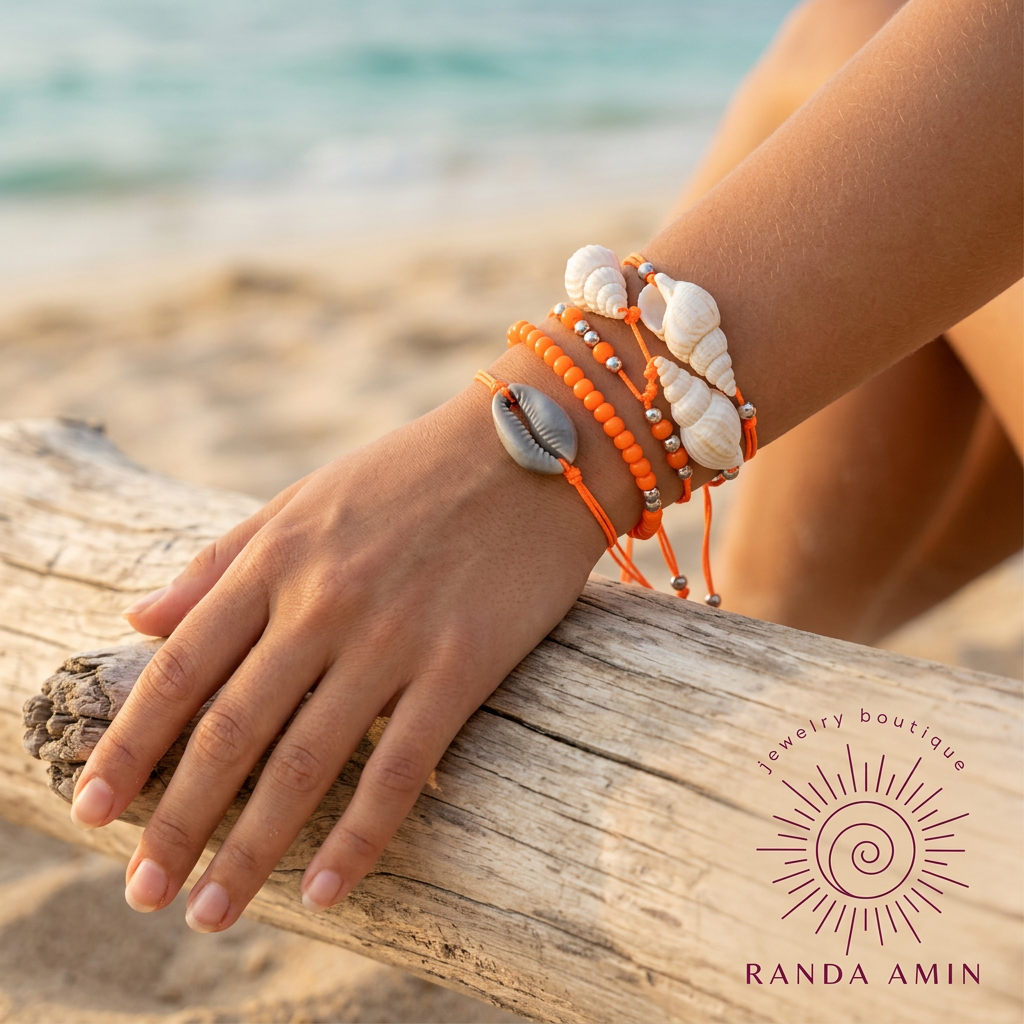 Bright Orange Bracelets