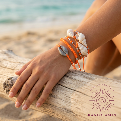 Bright Orange Bracelets