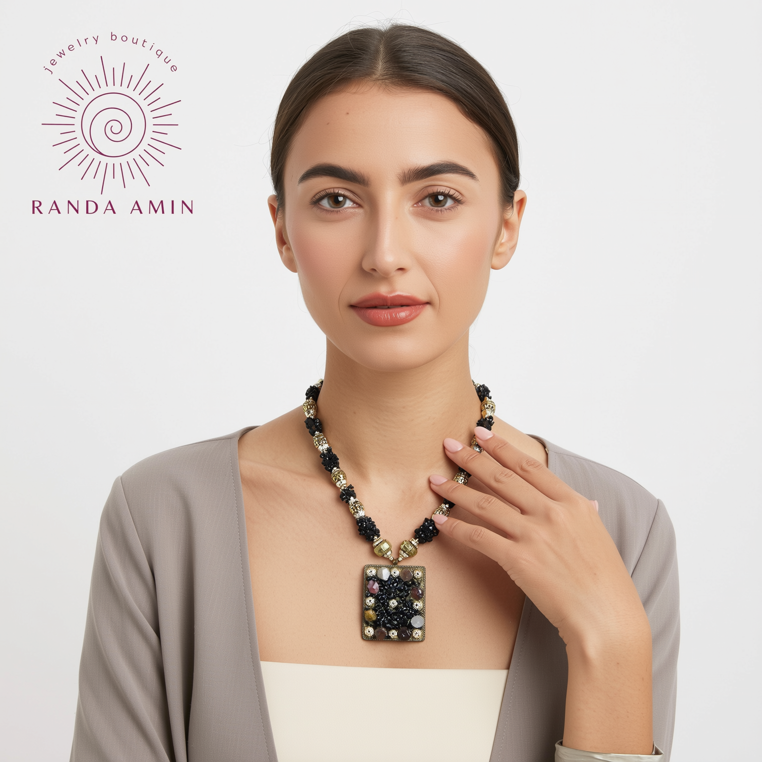 Indian Beaded Necklace