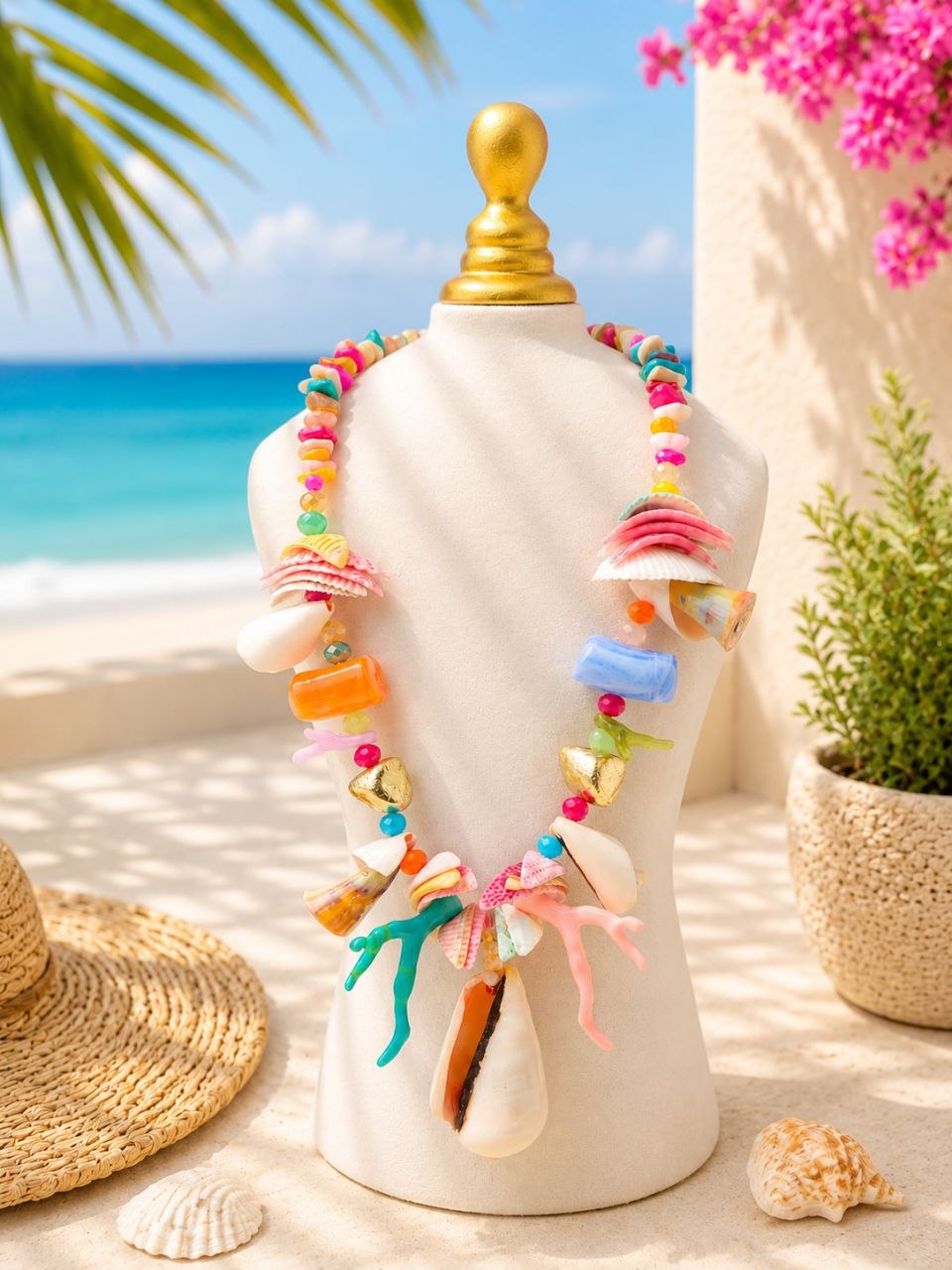 Colorful Seashells Necklace